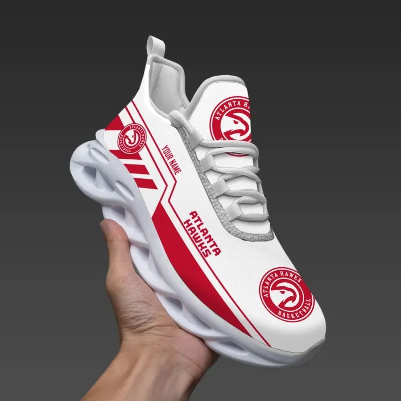 Max Soul Shoes, Exclusive Logo Sneakers For Fans Basketball PTS000NBA081525AH1 - White - Image 3