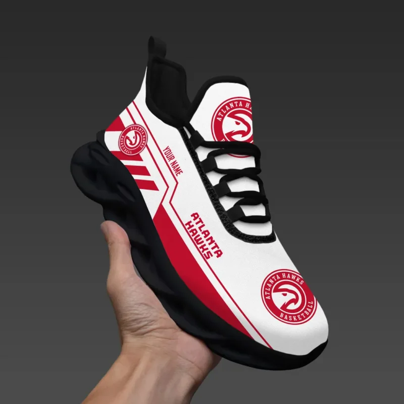 Max Soul Shoes, Exclusive Logo Sneakers For Fans Basketball PTS000NBA081525AH1 - Black - Image 3