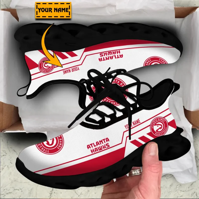 Max Soul Shoes, Exclusive Logo Sneakers For Fans Basketball PTS000NBA081525AH1 - Black - Image 2