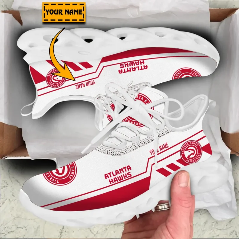 Max Soul Shoes, Exclusive Logo Sneakers For Fans Basketball PTS000NBA081525AH1 - White - Image 2
