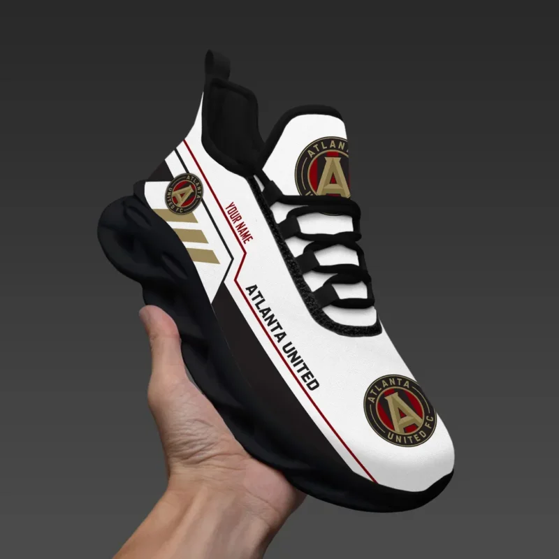 Soccer Club Max Soul Shoes, Exclusive Logo Sneakers For Fans PTS000MLS082025AU1 - Black - Image 3