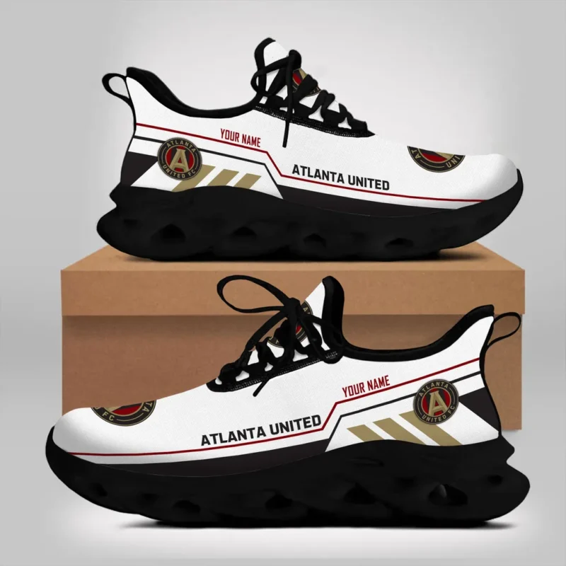 Soccer Club Max Soul Shoes, Exclusive Logo Sneakers For Fans PTS000MLS082025AU1 - Black