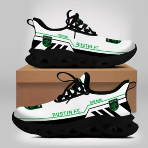 Soccer Club Max Soul Shoes, Exclusive Logo Sneakers For Fans PTS000MLS082025AFC1 - Black