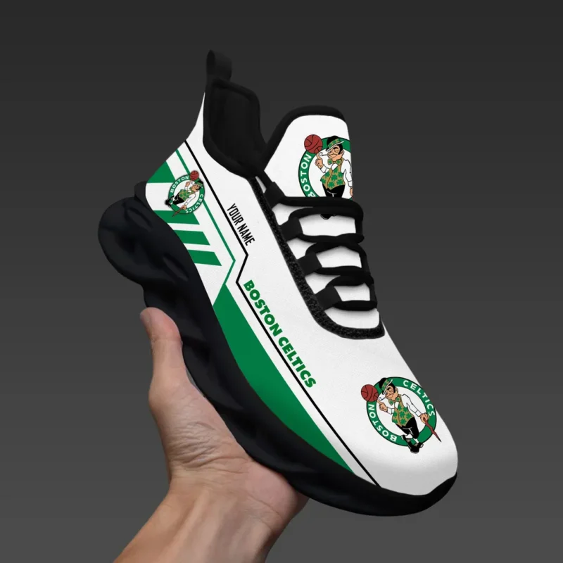 Max Soul Shoes, Exclusive Logo Sneakers For Fans Basketball PTS000NBA081525BC1 - Black - Image 3