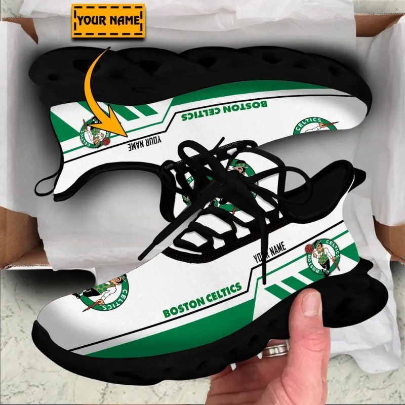 Max Soul Shoes, Exclusive Logo Sneakers For Fans Basketball PTS000NBA081525BC1 - Black - Image 2