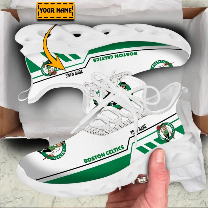 Max Soul Shoes, Exclusive Logo Sneakers For Fans Basketball PTS000NBA081525BC1 - White - Image 2