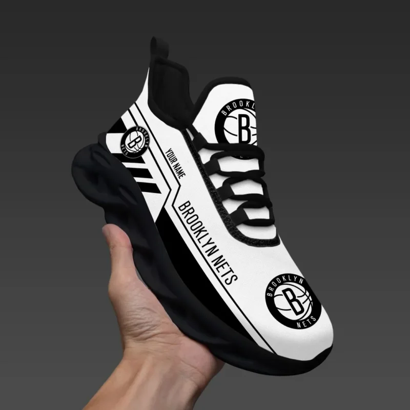 Max Soul Shoes, Exclusive Logo Sneakers For Fans Basketball PTS000NBA081525BN1 - Black - Image 3