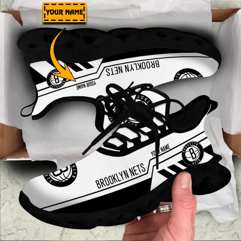 Max Soul Shoes, Exclusive Logo Sneakers For Fans Basketball PTS000NBA081525BN1 - Black - Image 2