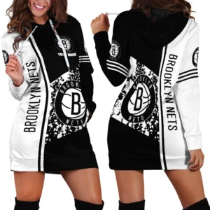 Hoodie Dress For Women, Exclusive Logo Hoodie For Basketball Fans PTHDD000NBA082225BN1