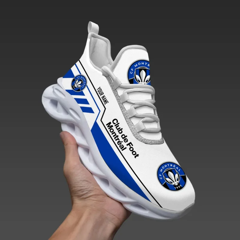 Soccer Team Max Soul Shoes, Exclusive Logo Sneakers For Fans PTS000MLS082025CFM1 - White - Image 3
