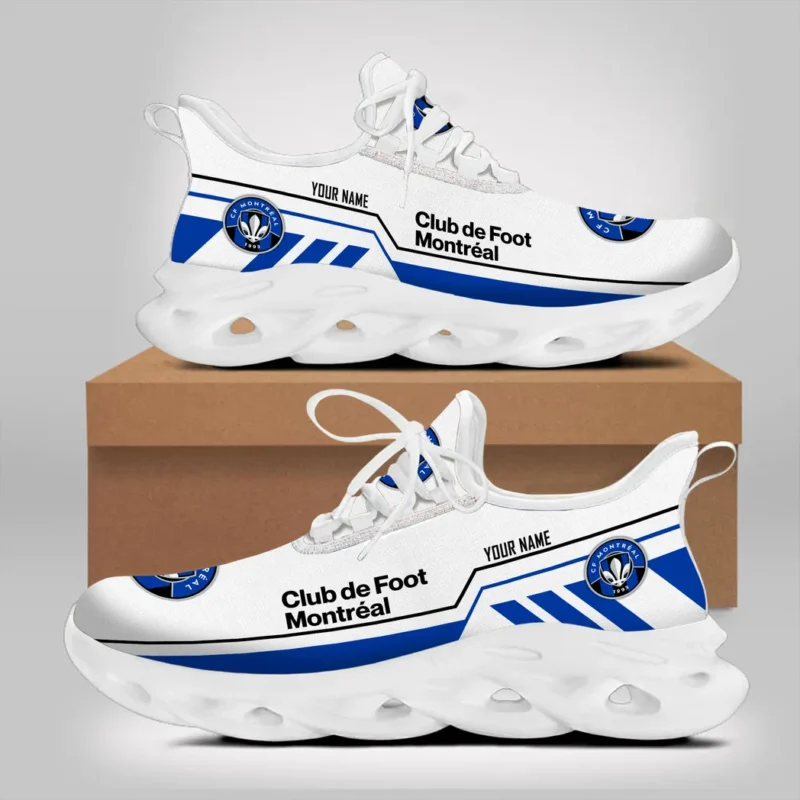 Soccer Team Max Soul Shoes, Exclusive Logo Sneakers For Fans PTS000MLS082025CFM1 - White
