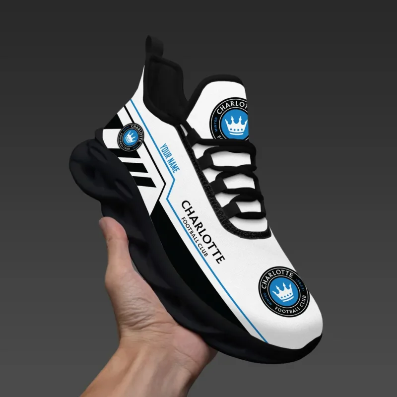 Soccer Team Max Soul Shoes, Exclusive Logo Sneakers For Fans PTS000MLS082025CFC1 - Black - Image 3