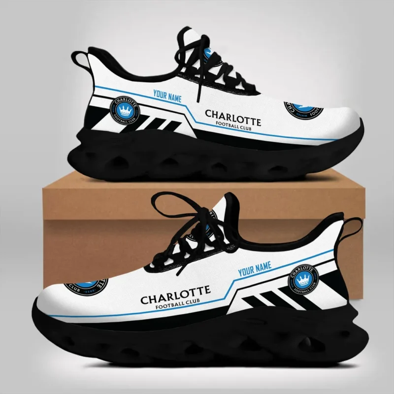 Soccer Team Max Soul Shoes, Exclusive Logo Sneakers For Fans PTS000MLS082025CFC1 - Black