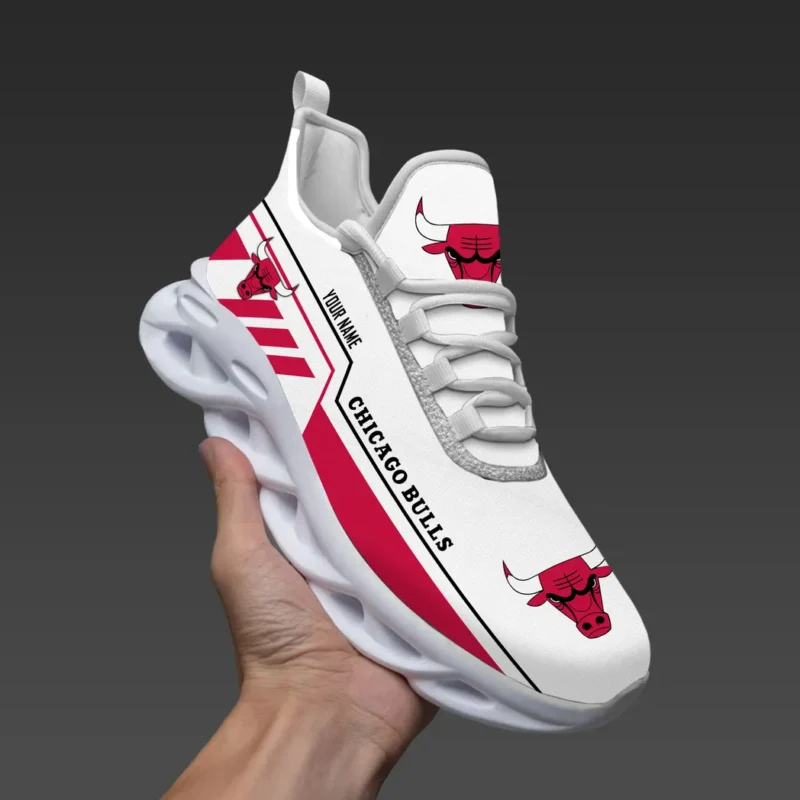Max Soul Shoes, Exclusive Logo Sneakers For Fans Basketball PTS000NBA081525CB1 - White - Image 3