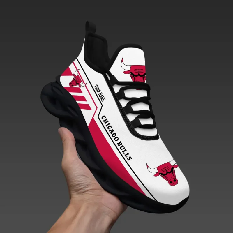 Max Soul Shoes, Exclusive Logo Sneakers For Fans Basketball PTS000NBA081525CB1 - Black - Image 3