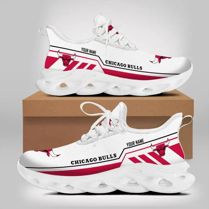 Max Soul Shoes, Exclusive Logo Sneakers For Fans Basketball PTS000NBA081525CB1 - White
