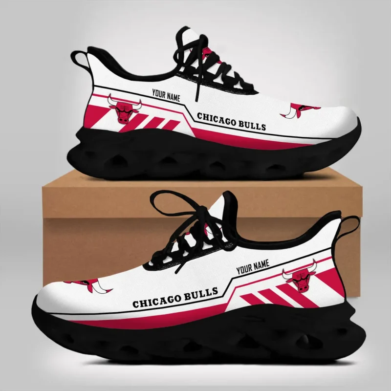 Max Soul Shoes, Exclusive Logo Sneakers For Fans Basketball PTS000NBA081525CB1 - Black