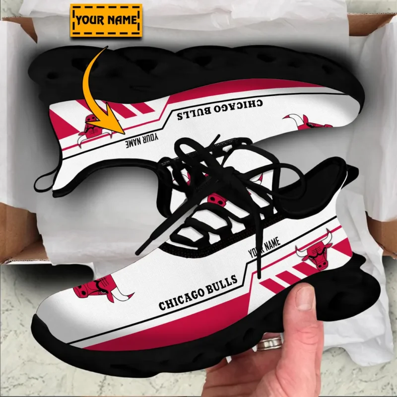Max Soul Shoes, Exclusive Logo Sneakers For Fans Basketball PTS000NBA081525CB1 - Black - Image 2