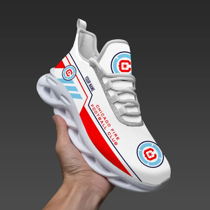Soccer Team Max Soul Shoes, Exclusive Logo Sneakers For Fans PTS000MLS082025CFFC1 - White - Image 3