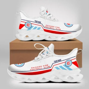 Soccer Team Max Soul Shoes, Exclusive Logo Sneakers For Fans PTS000MLS082025CFFC1 - White