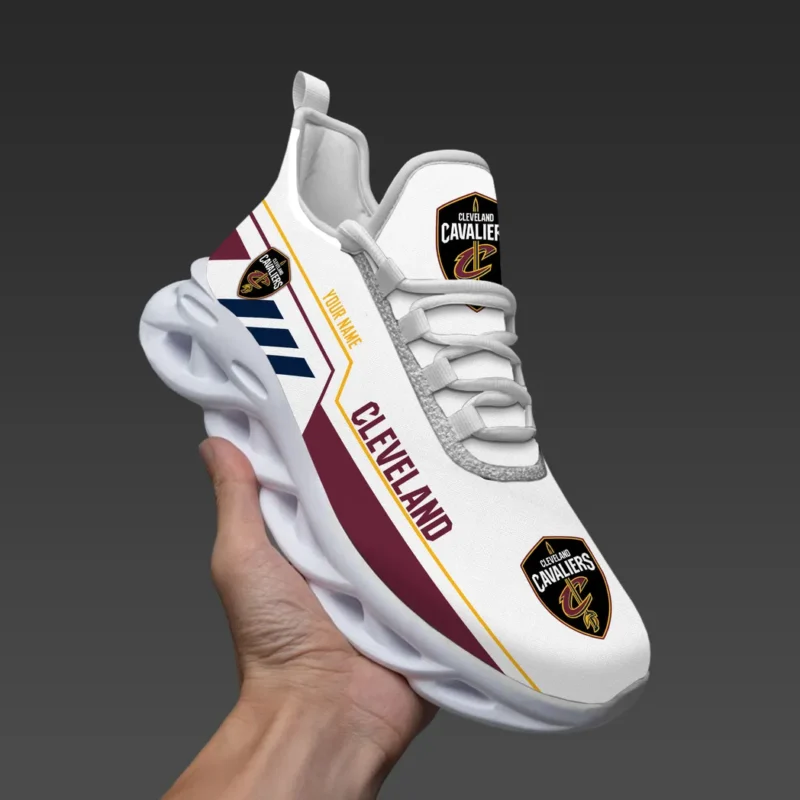 Max Soul Shoes, Exclusive Logo Sneakers For Fans Basketball PTS000NBA081525CC1 - White - Image 3