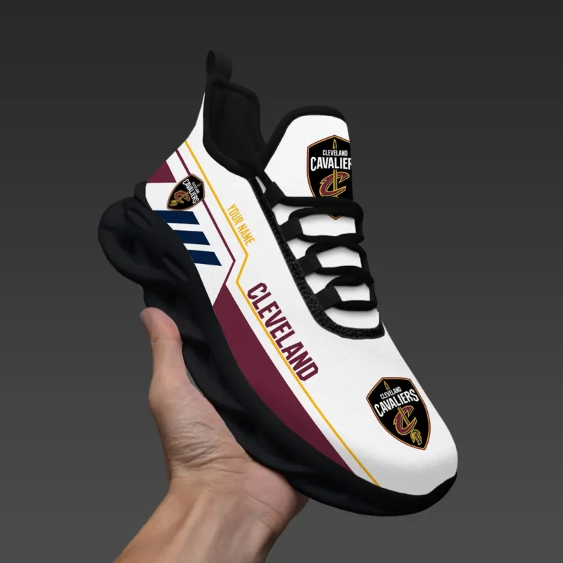 Max Soul Shoes, Exclusive Logo Sneakers For Fans Basketball PTS000NBA081525CC1 - Black - Image 3