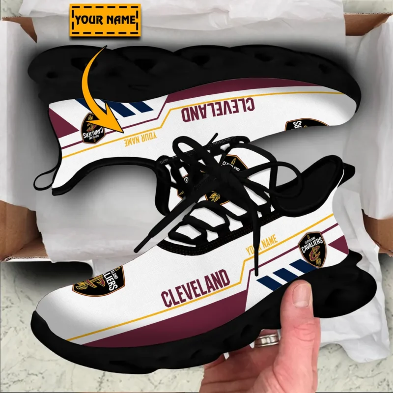 Max Soul Shoes, Exclusive Logo Sneakers For Fans Basketball PTS000NBA081525CC1 - Black - Image 2