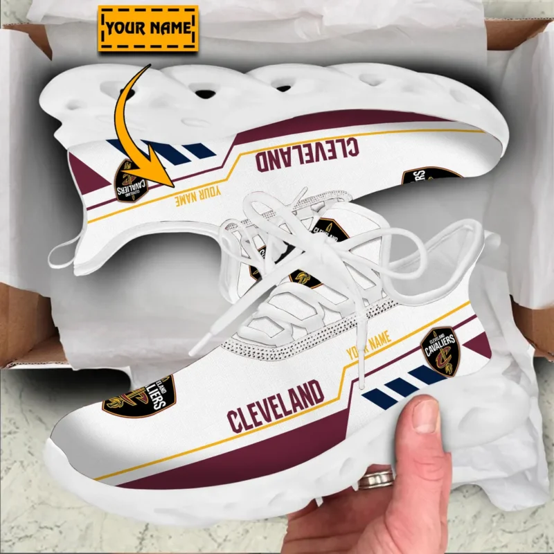 Max Soul Shoes, Exclusive Logo Sneakers For Fans Basketball PTS000NBA081525CC1 - White - Image 2
