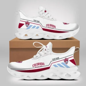 Soccer Club Max Soul Shoes, Exclusive Logo Sneakers For Fans PTS000MLS082025CR1 - White