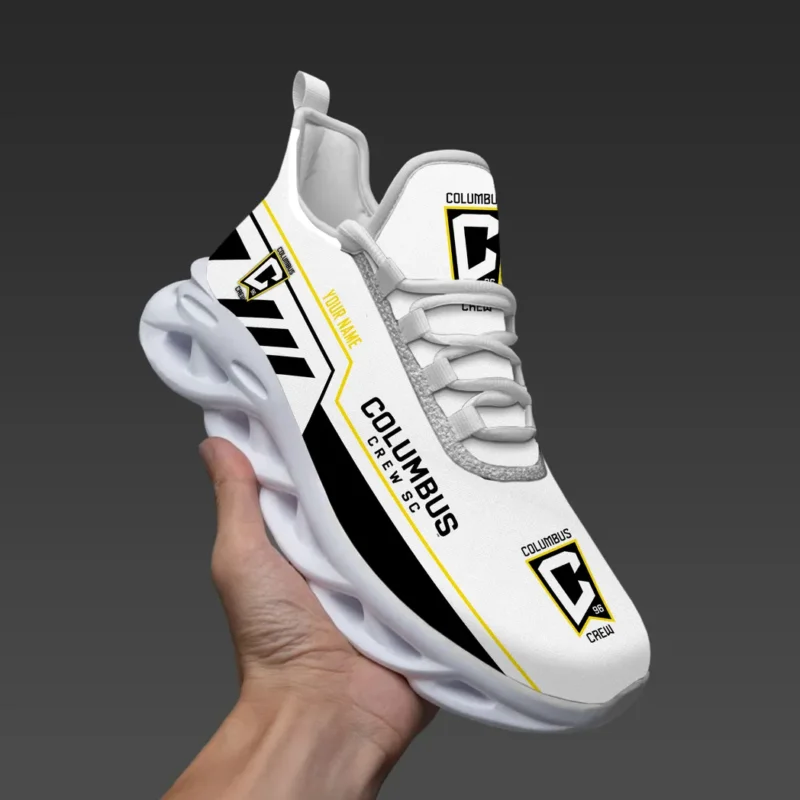 Soccer Club Max Soul Shoes, Exclusive Logo Sneakers For Fans PTS000MLS082025CC1 - White - Image 3