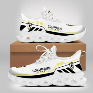 Soccer Club Max Soul Shoes, Exclusive Logo Sneakers For Fans PTS000MLS082025CC1 - White