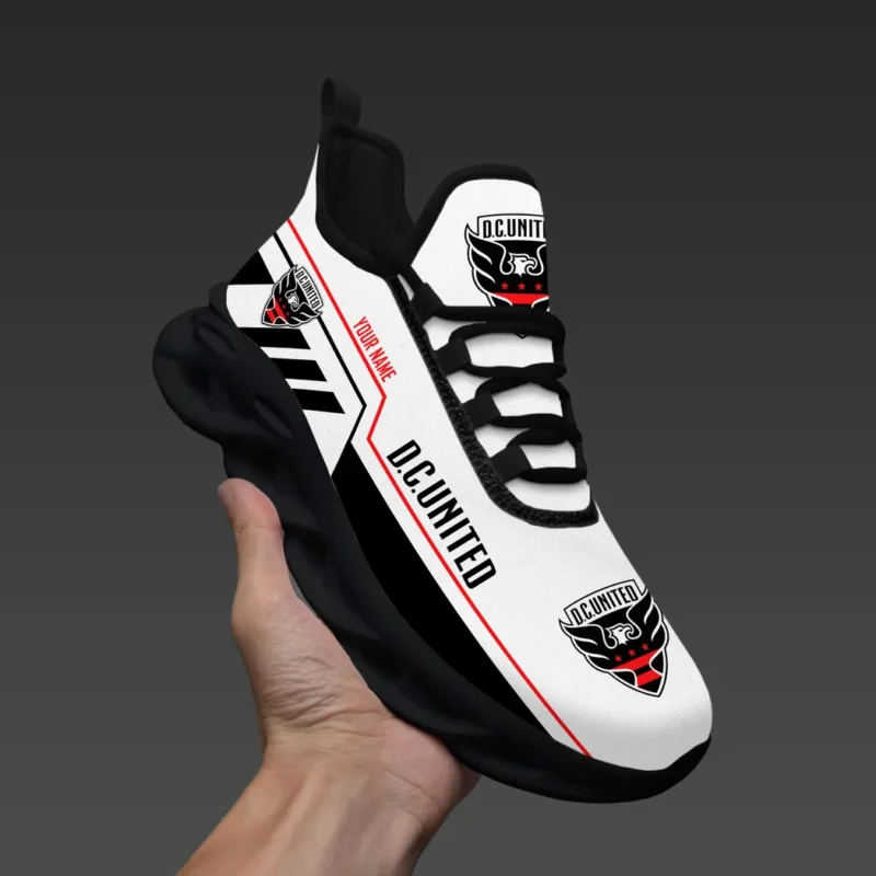 Soccer Club Max Soul Shoes, Exclusive Logo Sneakers For Fans PTS000MLS082025DCU1 - Black - Image 3
