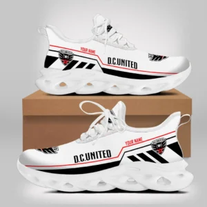 Soccer Club Max Soul Shoes, Exclusive Logo Sneakers For Fans PTS000MLS082025DCU1 - White