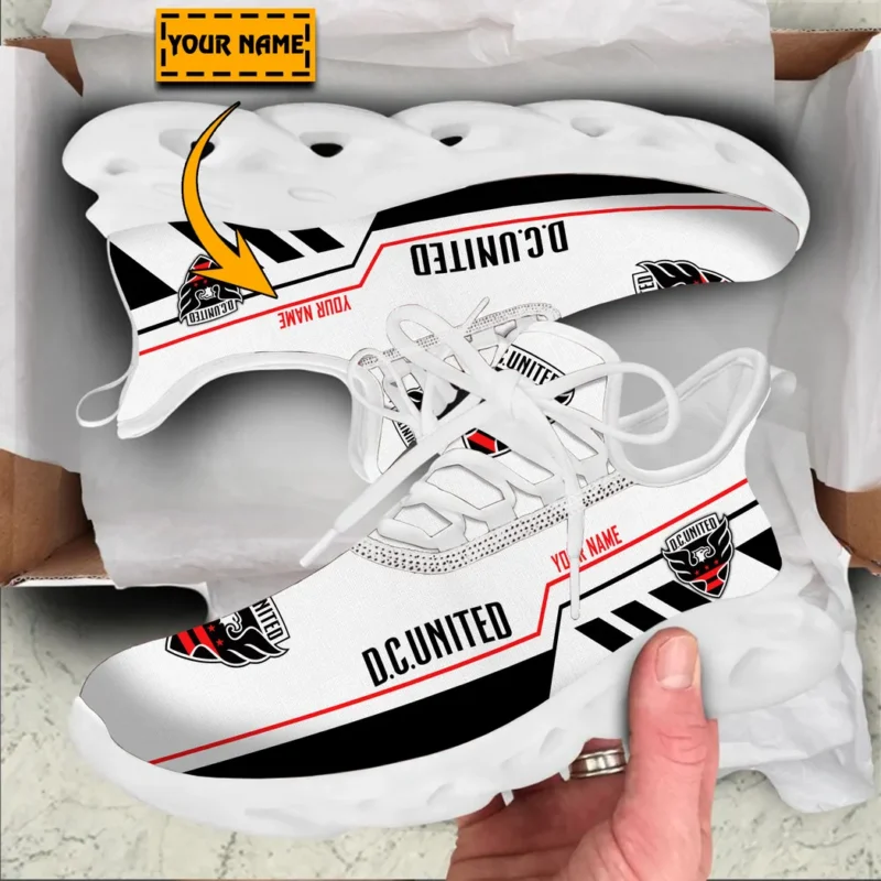 Soccer Club Max Soul Shoes, Exclusive Logo Sneakers For Fans PTS000MLS082025DCU1 - White - Image 2