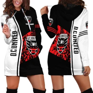 Hoodie Dress For Women, Exclusive Logo Hoodie For Fans Soccer PTHDD000MLS082125DCU1