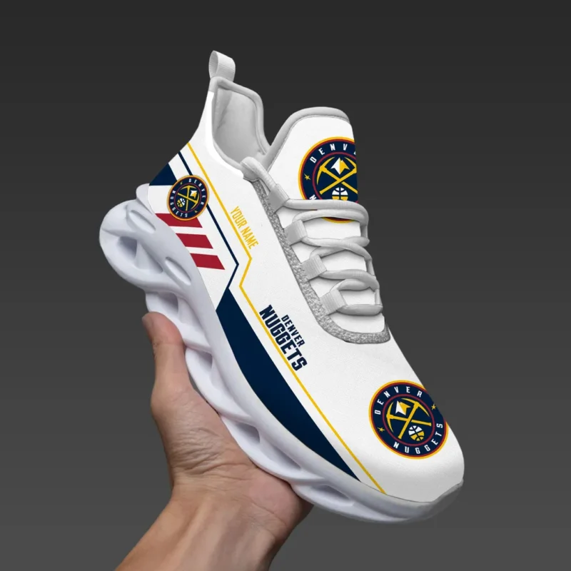 Max Soul Shoes, Exclusive Logo Sneakers For Fans Basketball PTS000NBA081525DN1 - White - Image 3