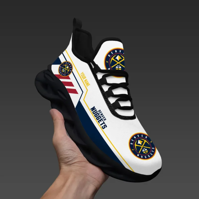 Max Soul Shoes, Exclusive Logo Sneakers For Fans Basketball PTS000NBA081525DN1 - Black - Image 3
