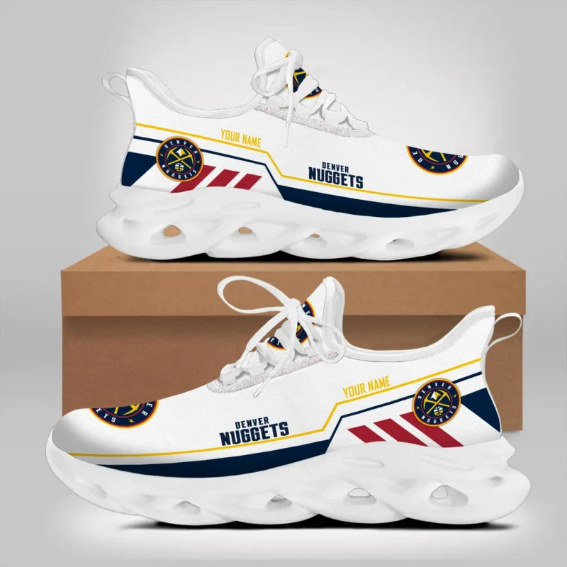 Max Soul Shoes, Exclusive Logo Sneakers For Fans Basketball PTS000NBA081525DN1 - White