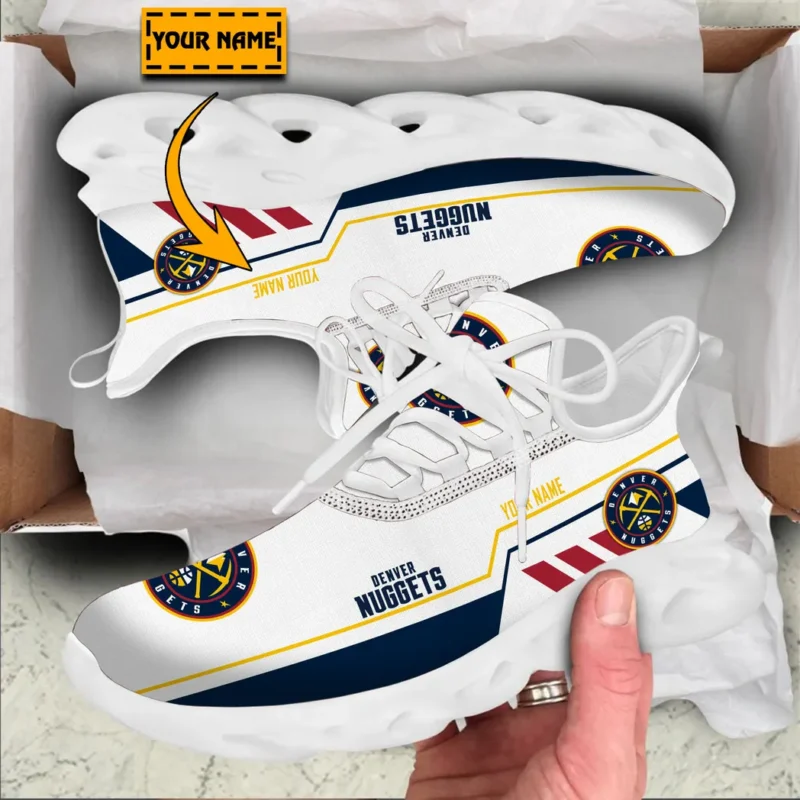 Max Soul Shoes, Exclusive Logo Sneakers For Fans Basketball PTS000NBA081525DN1 - White - Image 2
