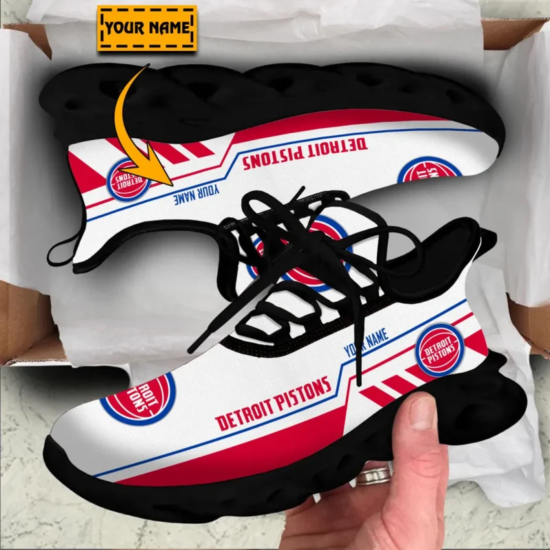 Max Soul Shoes, Exclusive Logo Sneakers For Fans Basketball PTS000NBA081525DP1 - Black - Image 2