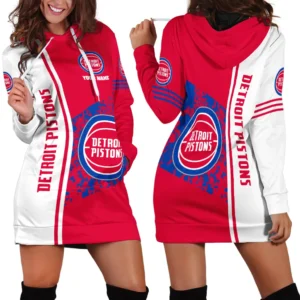 Hoodie Dress For Women, Exclusive Logo Hoodie For Basketball Fans PTHDD000NBA082225DP1
