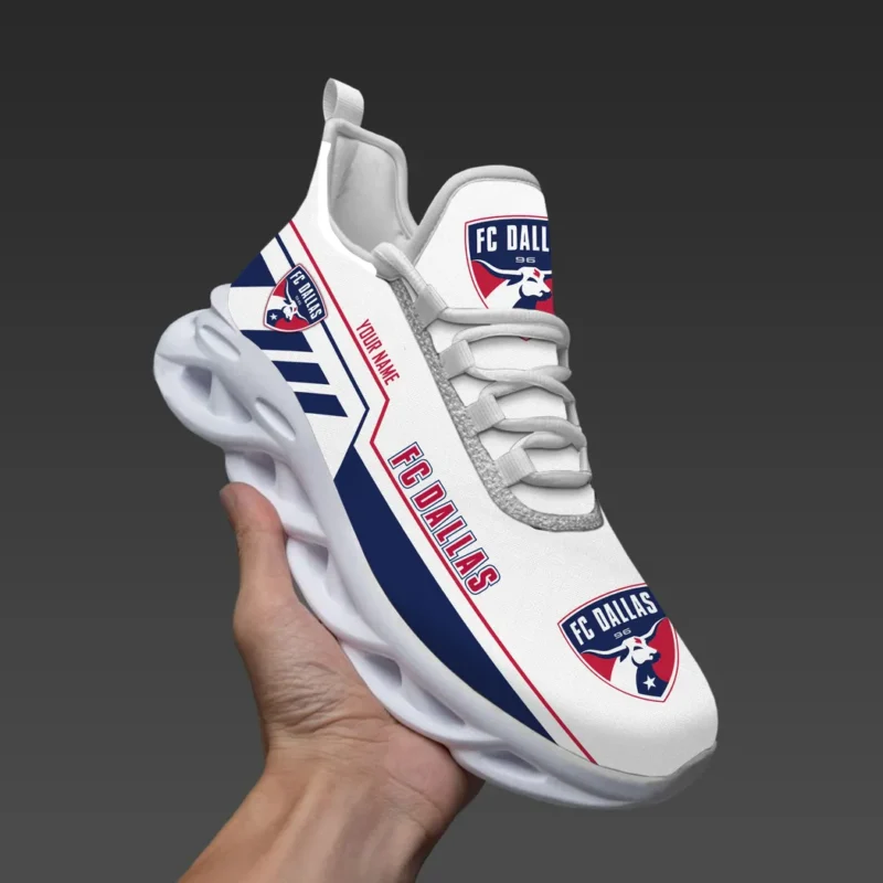 Soccer Team Max Soul Shoes, Exclusive Logo Sneakers For Fans PTS000MLS082025FCD1 - White - Image 3