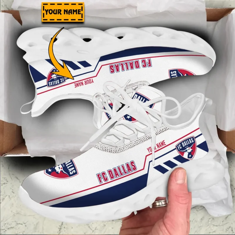 Soccer Team Max Soul Shoes, Exclusive Logo Sneakers For Fans PTS000MLS082025FCD1 - White - Image 2