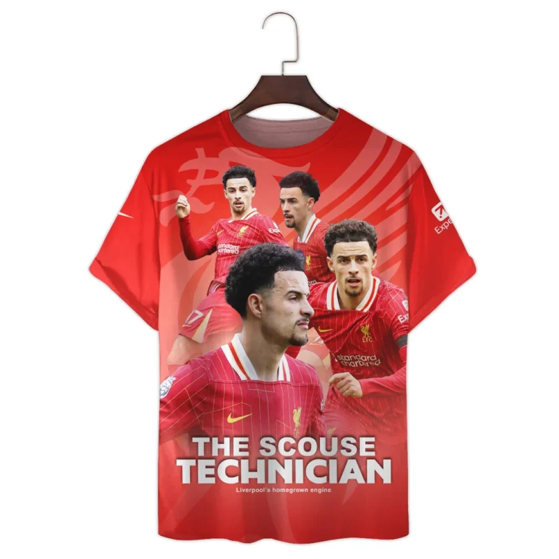 Footballer T-shirt Premier League 2025, gift for fan Footballer HVN1002CJ05092025TS3D - Image 2
