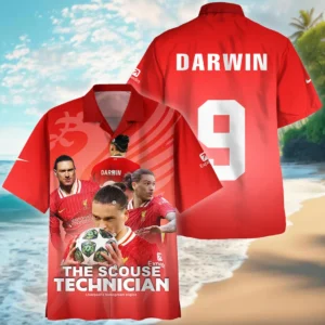 Footballer Hawaiian shirt Premier League 2025, gift for fan Footballer HVN1002DN05092025HAW
