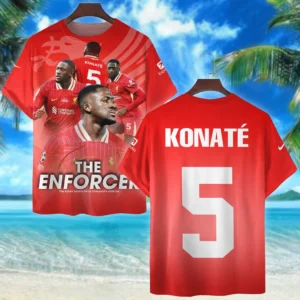 Footballer T-shirt Premier League 2025, gift for fan Footballer HVN1002IK05092025TS3D