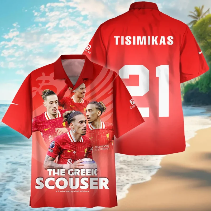 Footballer Hawaiian shirt Premier League 2025, gift for fan Footballer HVN1002KT05092025HAW