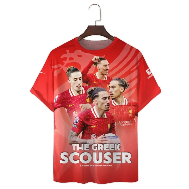 Footballer T-shirt Premier League 2025, gift for fan Footballer HVN1002KT05092025TS3D - Image 2