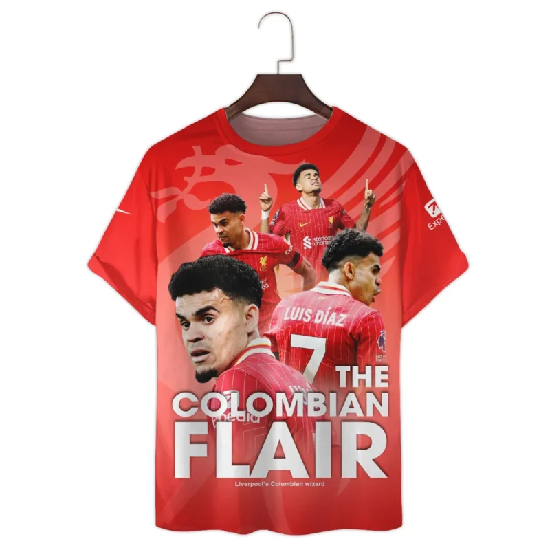 Footballer T-shirt Premier League 2025, gift for fan Footballer HVN1002LD05092025TS3D - Image 2