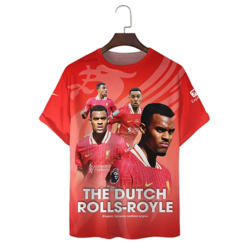Footballer T-shirt Premier League 2025, gift for fan Footballer HVN1002RG05092025TS3D - Image 2